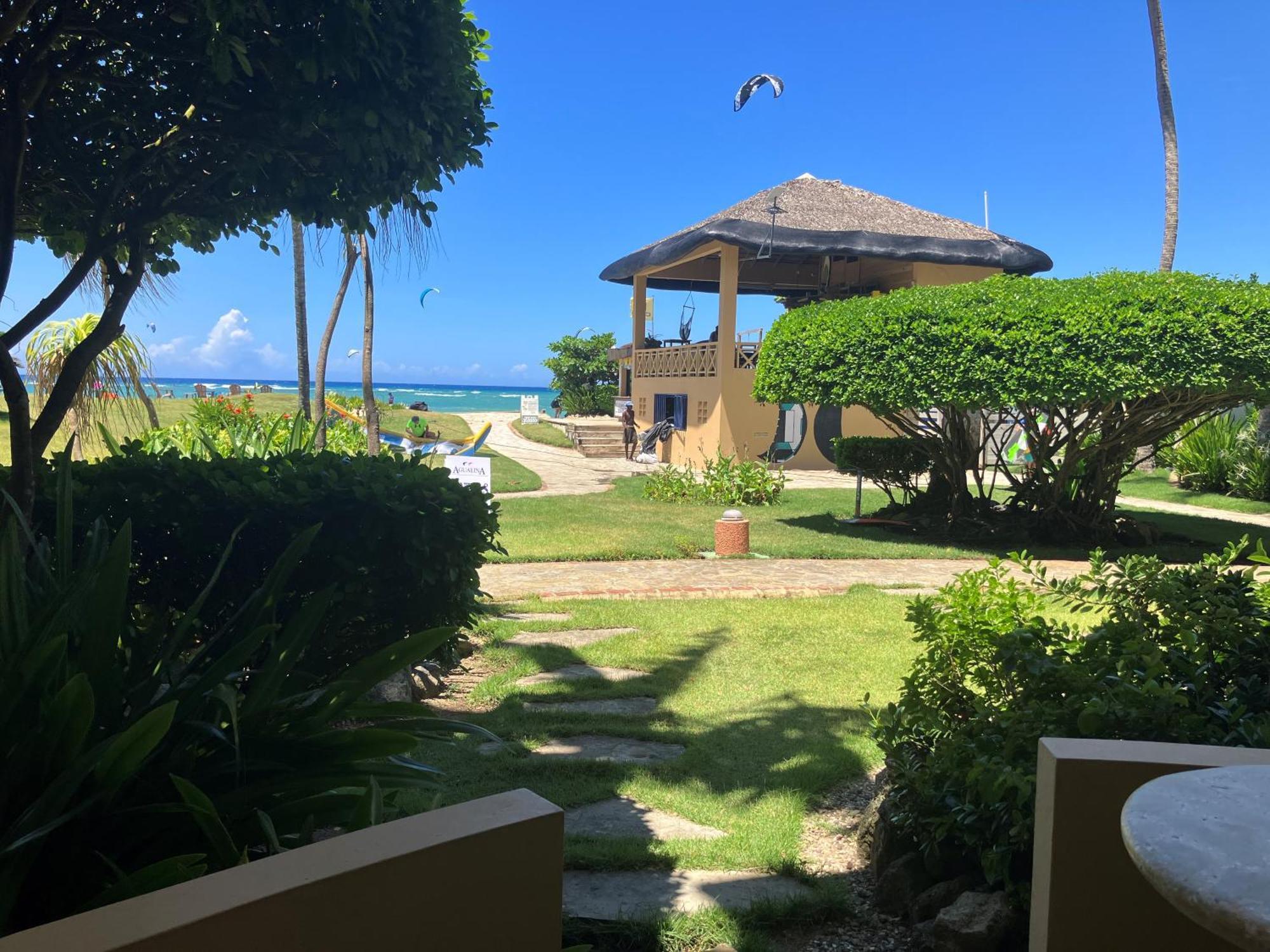 Agualina Kite Hotel Oceanfront Apartments Кабарете Екстер'єр фото